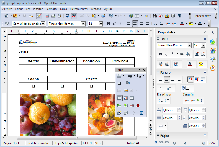 Apache OpenOffice Writer Apache OpenOffice Writer