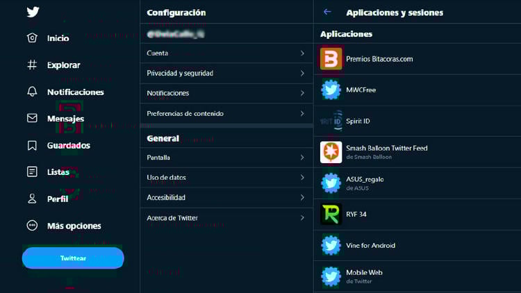 revocar acceso twitter revocar acceso twitter