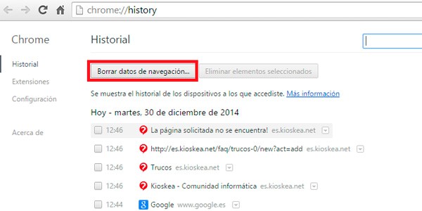 ¿Para Qué Sirve Borrar El Historial De Navegación? | MASMOVIL