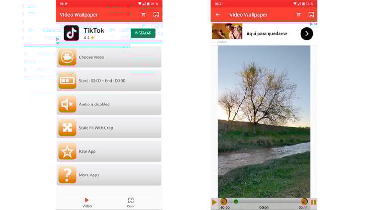 video fondo pantalla android video fondo pantalla android