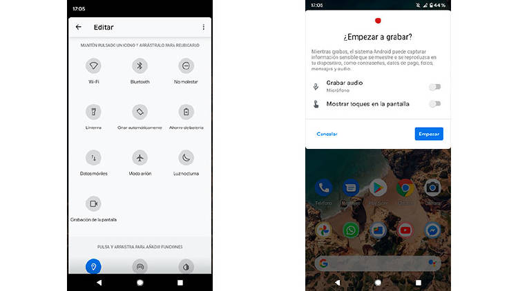 grabar pantalla android 11 grabar pantalla android 11