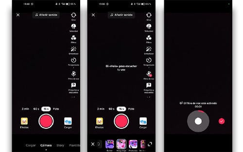 filtros voz TikTok