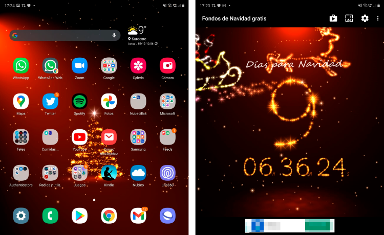 fondo navidad android fondo navidad movil