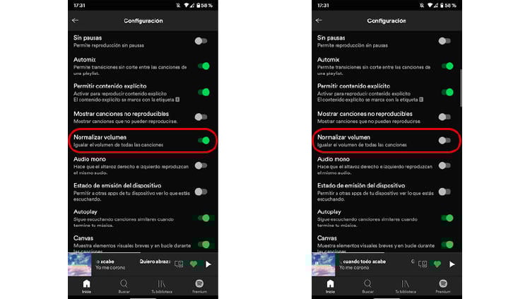 normalizar volumen spotify normalizar volumen spotify