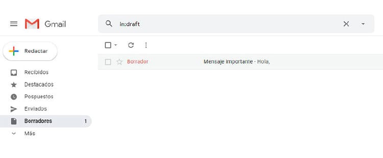 borradores gmail borradores gmail