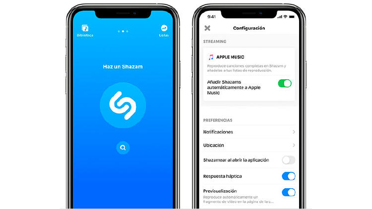 shazam reconocer musica iphone