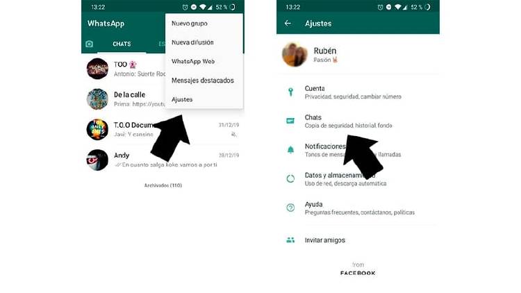 Cómo guardar una conversación de WhatsApp para siempre Cómo guardar una conversación de WhatsApp para siempre