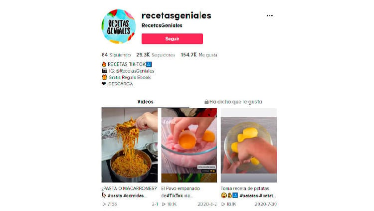 recetas originales