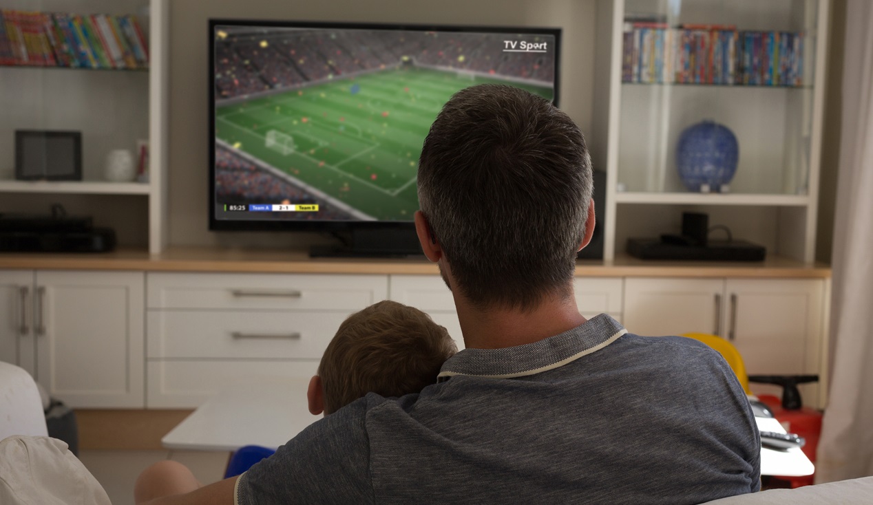 fútbol en la tele