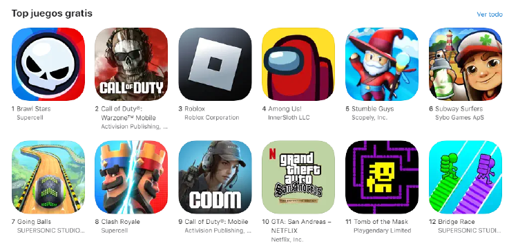 mejores juegos iPhone mejores juegos iPhone