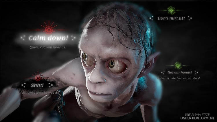 videojuego señor de los anillos gollum videojuego señor de los anillos gollum