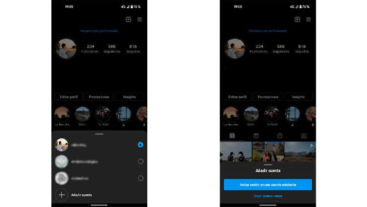 dos cuentas instagram movil dos cuentas instagram movil