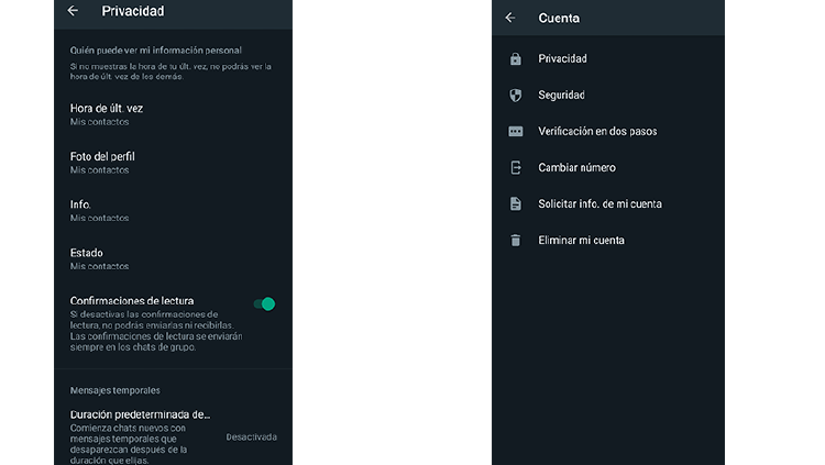 WhatsApp seguridad WhatsApp seguridad