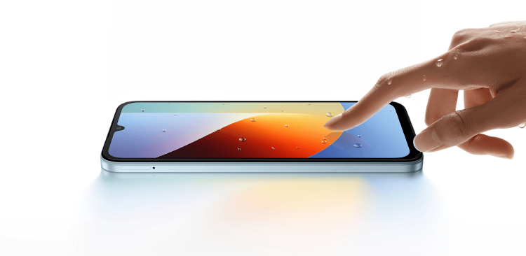 xiaomi redmi tocando la pantalla xiaomi redmi tocando la pantalla