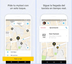 app para pedir un taxi