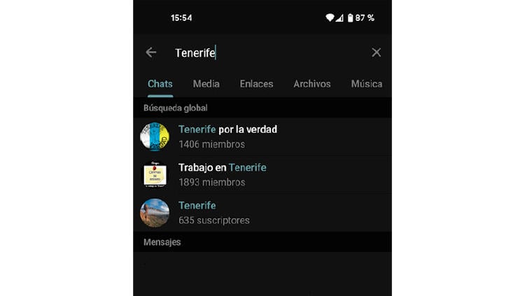 buscar gente grupos telegram