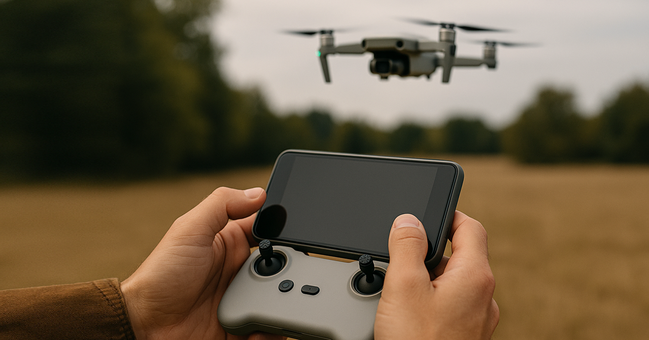 volar dron con el movil