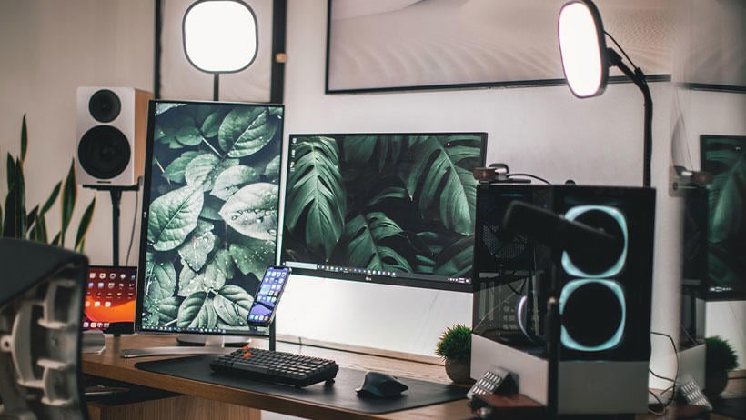 setup ordenador mesa