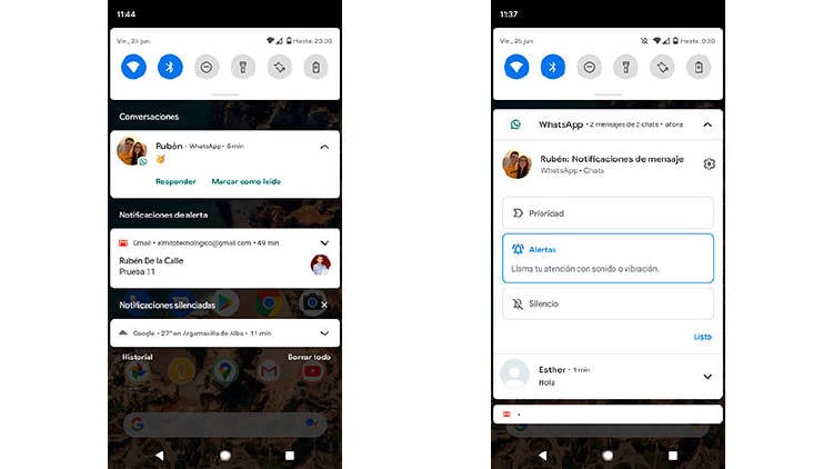 notificaciones android 11 notificaciones android 11