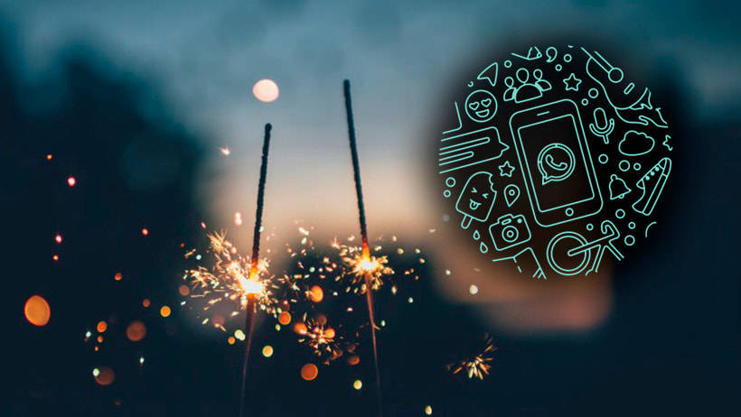 Mensajes e imagenes WhatsApp año nuevo