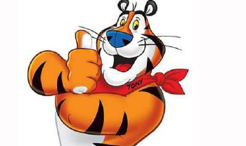 mascota Tony Kelloggs mascota Tony Kelloggs
