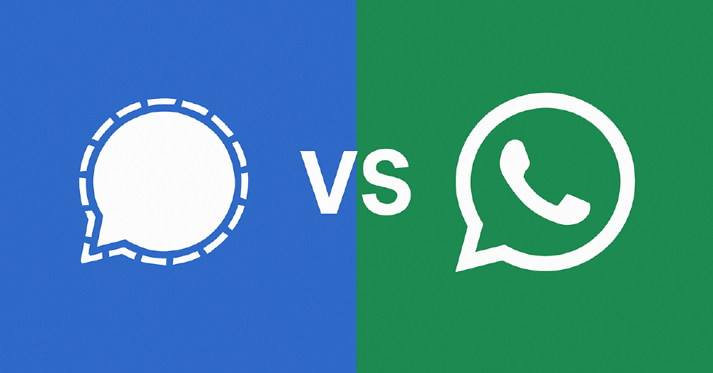 signal vs WhatsApp