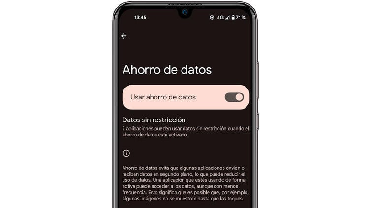ahorro datos moviles android ahorro datos moviles android