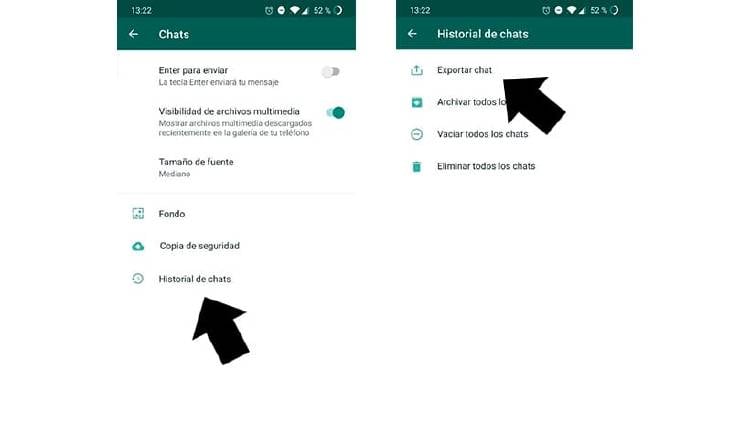 Cómo guardar una conversación de WhatsApp para siempre Cómo guardar una conversación de WhatsApp para siempre