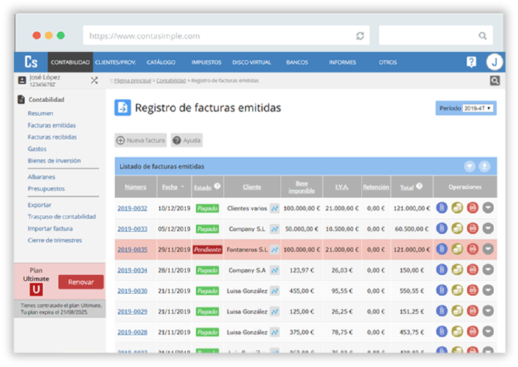 programa contasimple programa de facturas gratuito