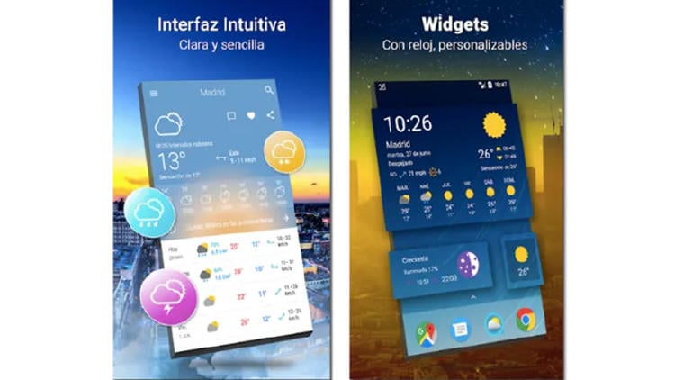 El tiempo 14 Días app Android El tiempo 14 Días app Android