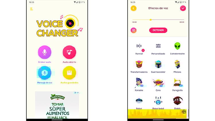 cambiar la voz movil app cambiar la voz movil app