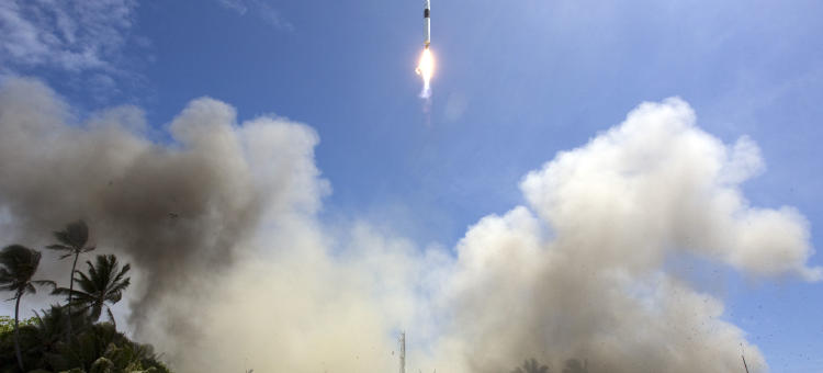 Despegue de un cohete de SpaceX
