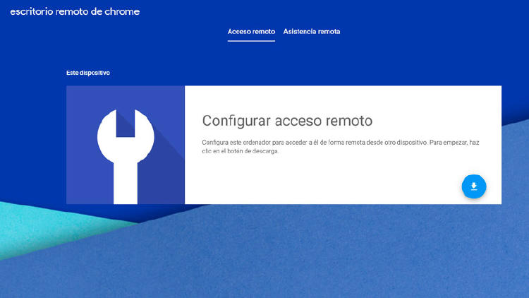 escritorio remoto google chrome