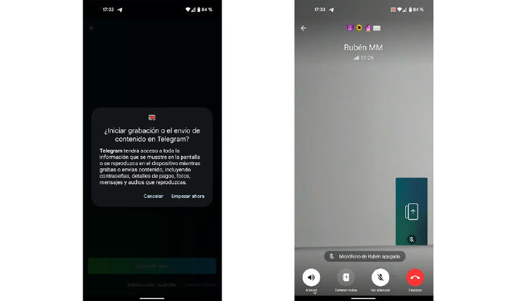 videollamada final telegram