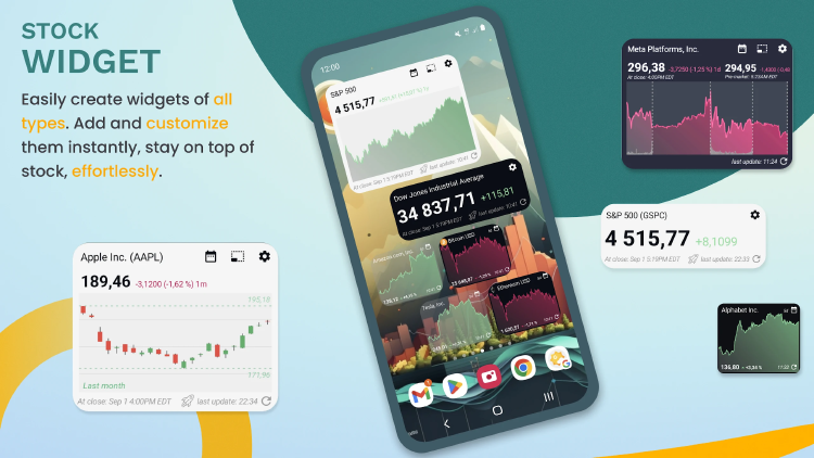 stock widget stock widget