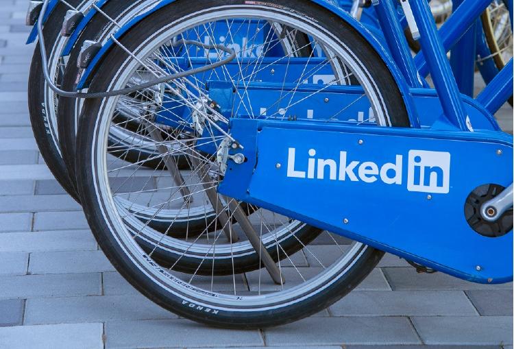 logo linkedin Bicicleta de LinkedIn