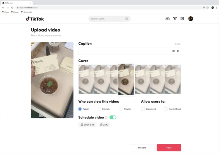 tiktok programado tiktok programado