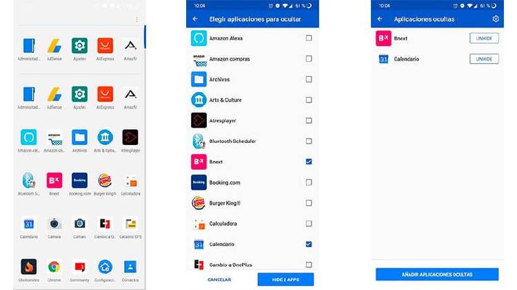 Aprende a ocultar apps en tu móvil para que nadie las vea Aprende a ocultar apps en tu móvil para que nadie las vea