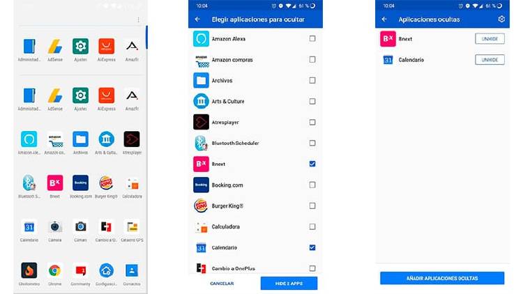 Aprende a ocultar apps en tu móvil para que nadie las vea