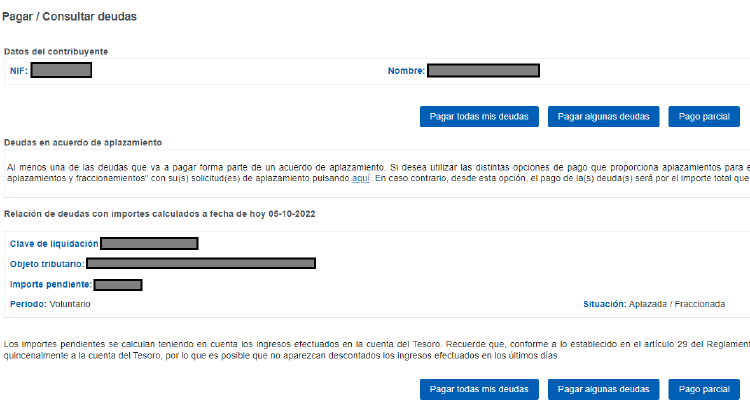 deudas Hacienda online deudas Hacienda online
