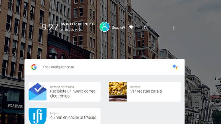 Posible diseño de Fuchsia OS posible diseño de Fuchsia OS