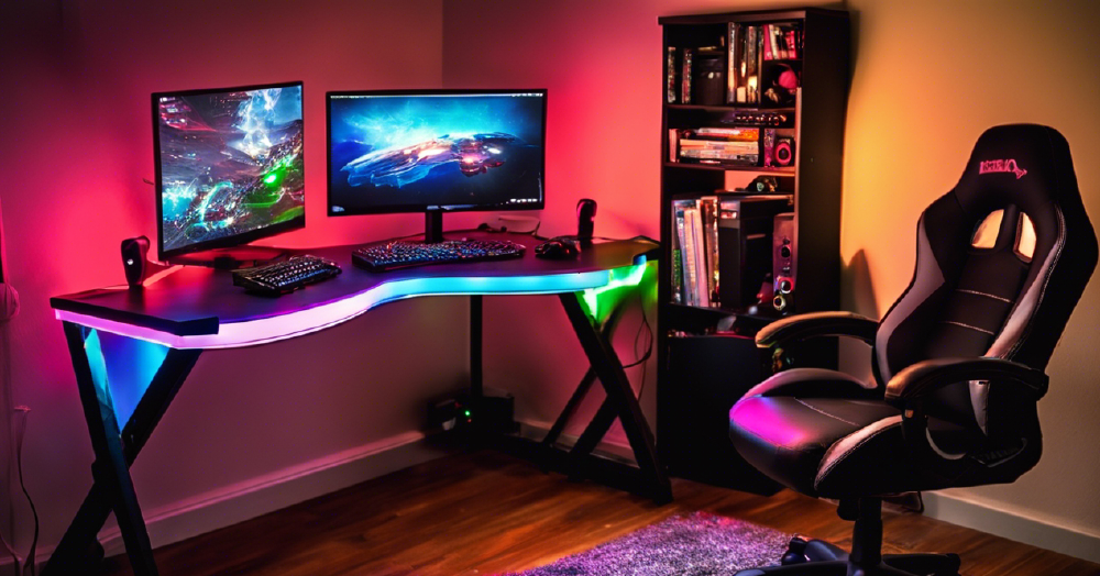 habitación gamer
