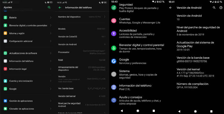 ultima actualización android mi smartphone