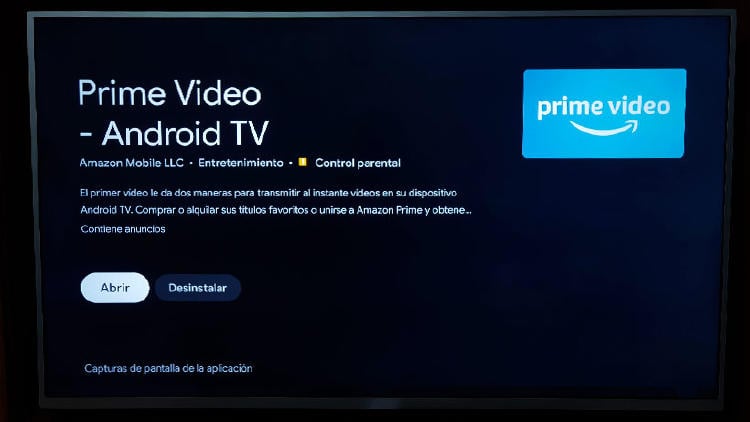 amazon prime video Android tv