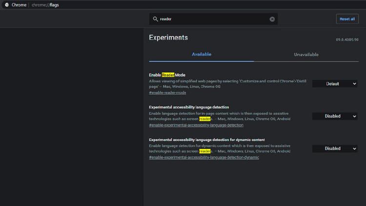 modo lectura chrome modo lectura chrome