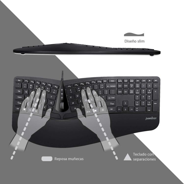 teclado ergonomico perixx Perixx PERIDUO 505