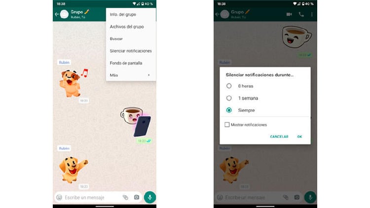 silenciar grupos whatsapp silenciar grupos whatsapp