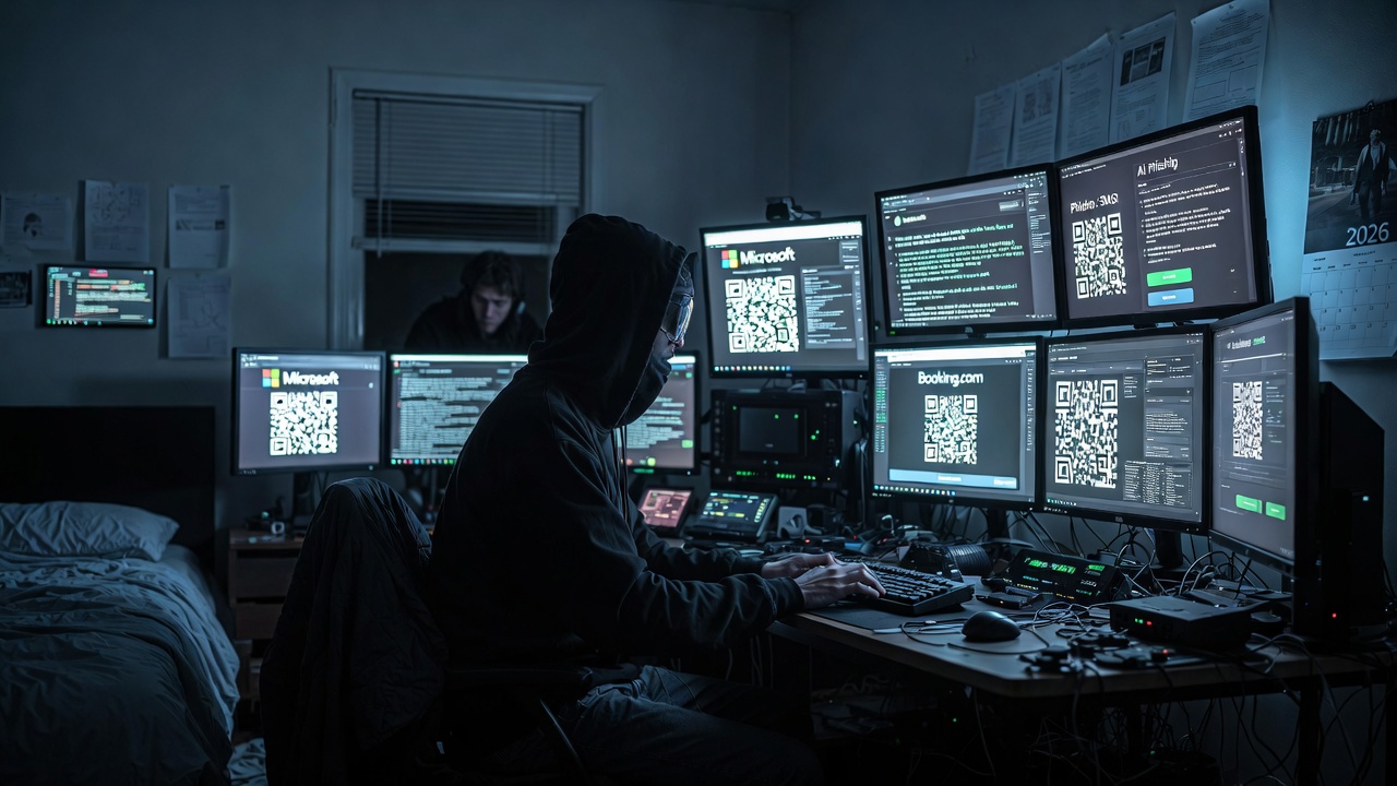 ciberdelincuente haciendo de las suyas