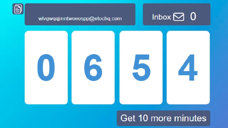 correo electrónico 10 minutos correo electrónico 10 minutos