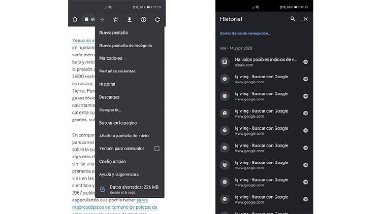 recuperar pestañas chrome movil recuperar pestañas chrome movil